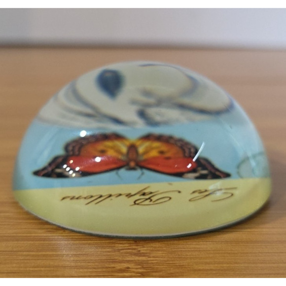 Home Essentials Round Decorative Butterfly Paperweight - Picture 9 of 11